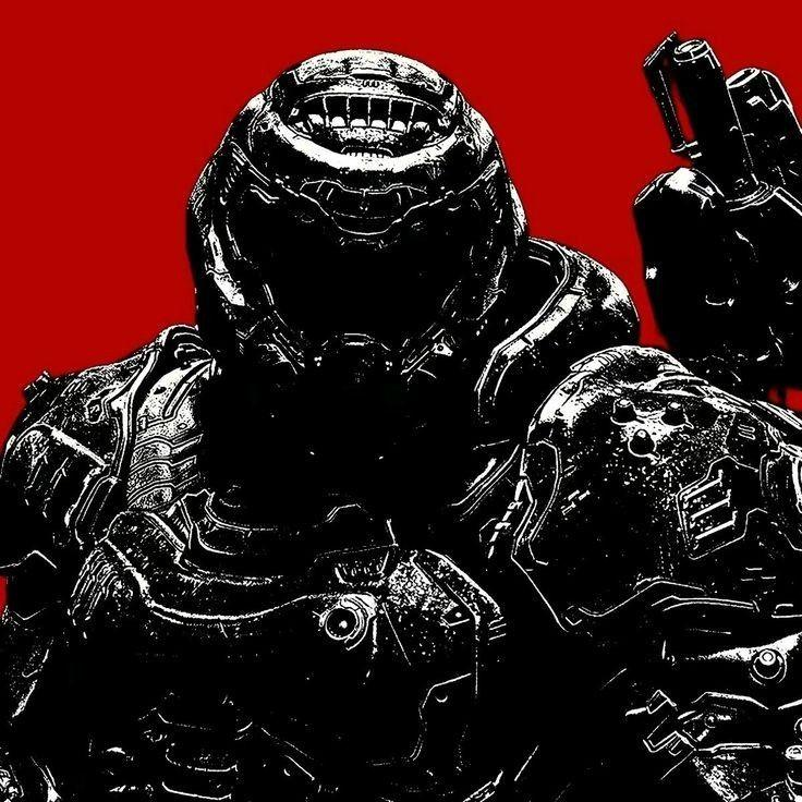 Doomguy AI character avatar