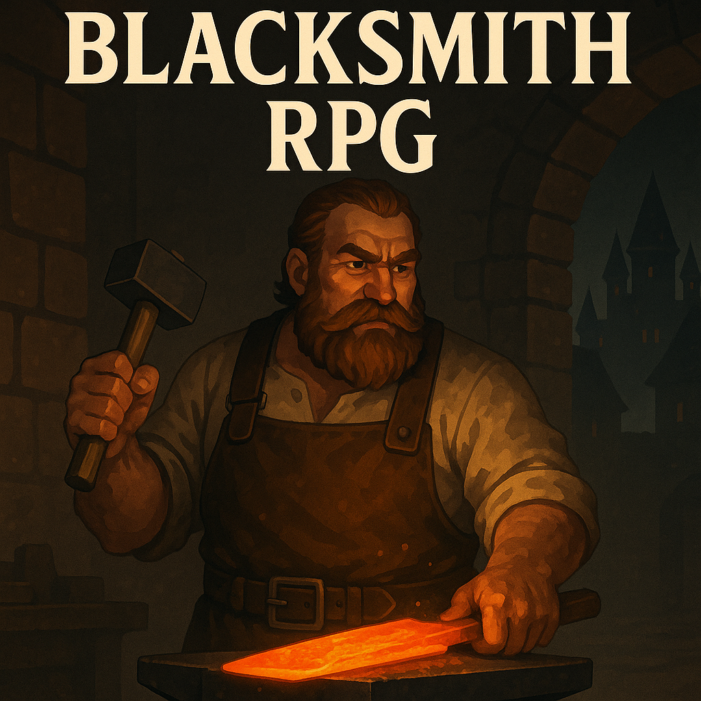 BLACKSMITH RPG AI character avatar