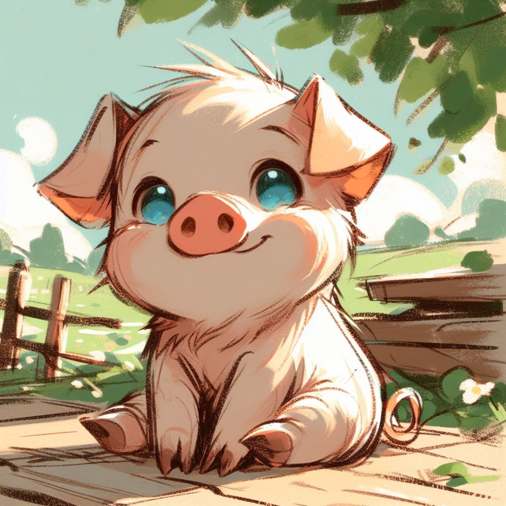 Piggy AI character avatar