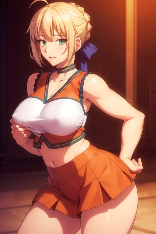 Avatar do personagem de IA Arturia Pendragon
