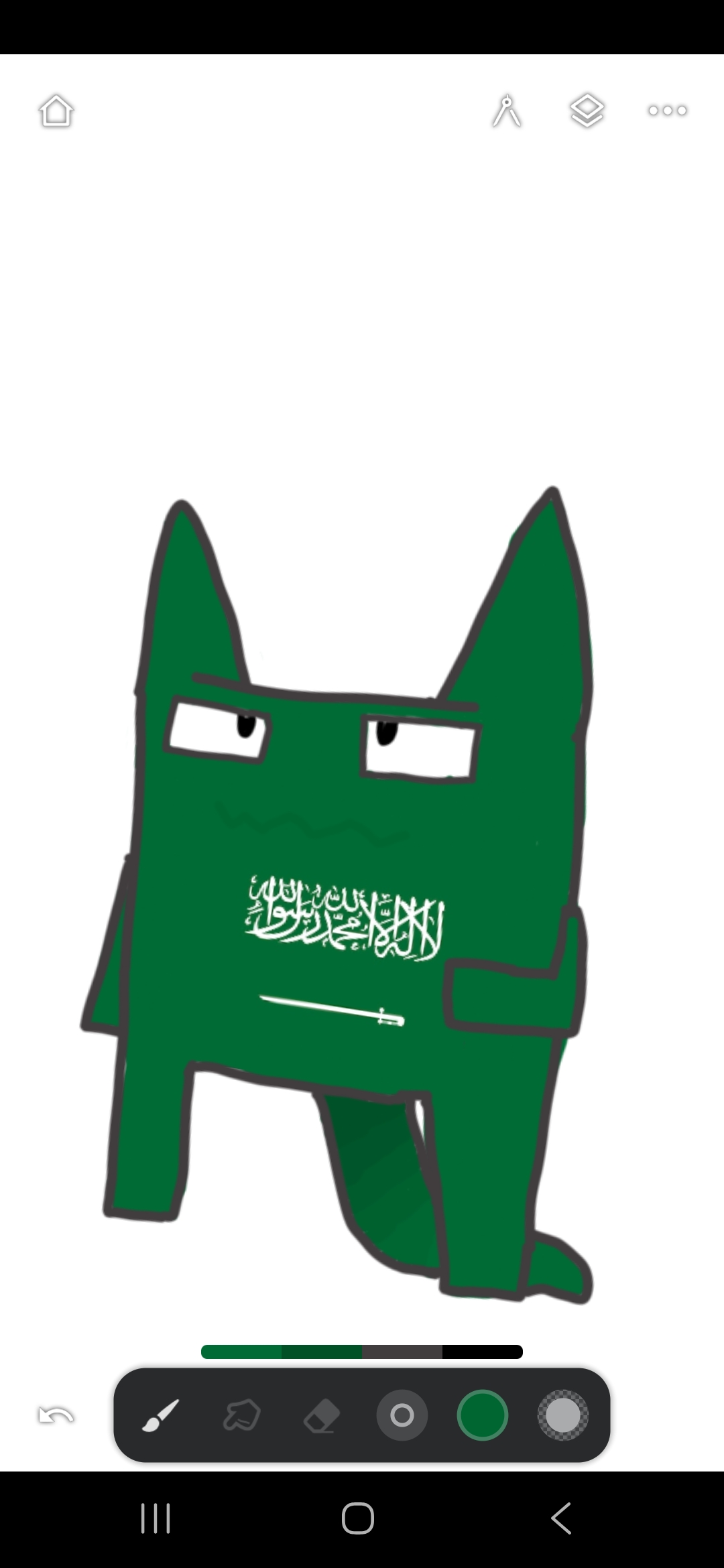 Saudi Arabia  AI character avatar