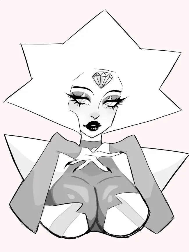 Avatar do personagem de IA White Diamond