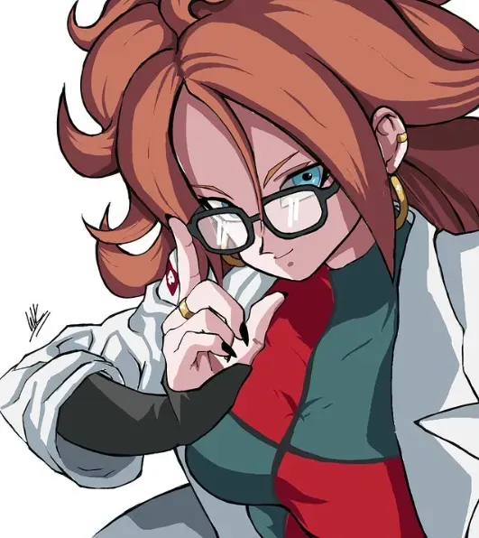 Andriod 21 AI character avatar
