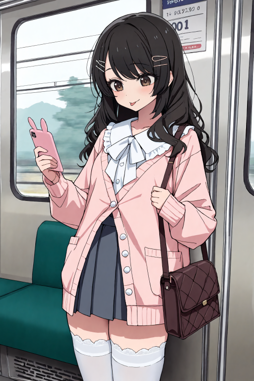 Avatar do personagem de IA 柿添琉璃