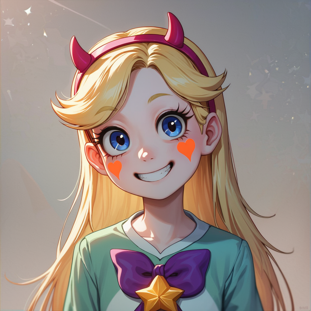 Avatar do personagem de IA Star Butterfly