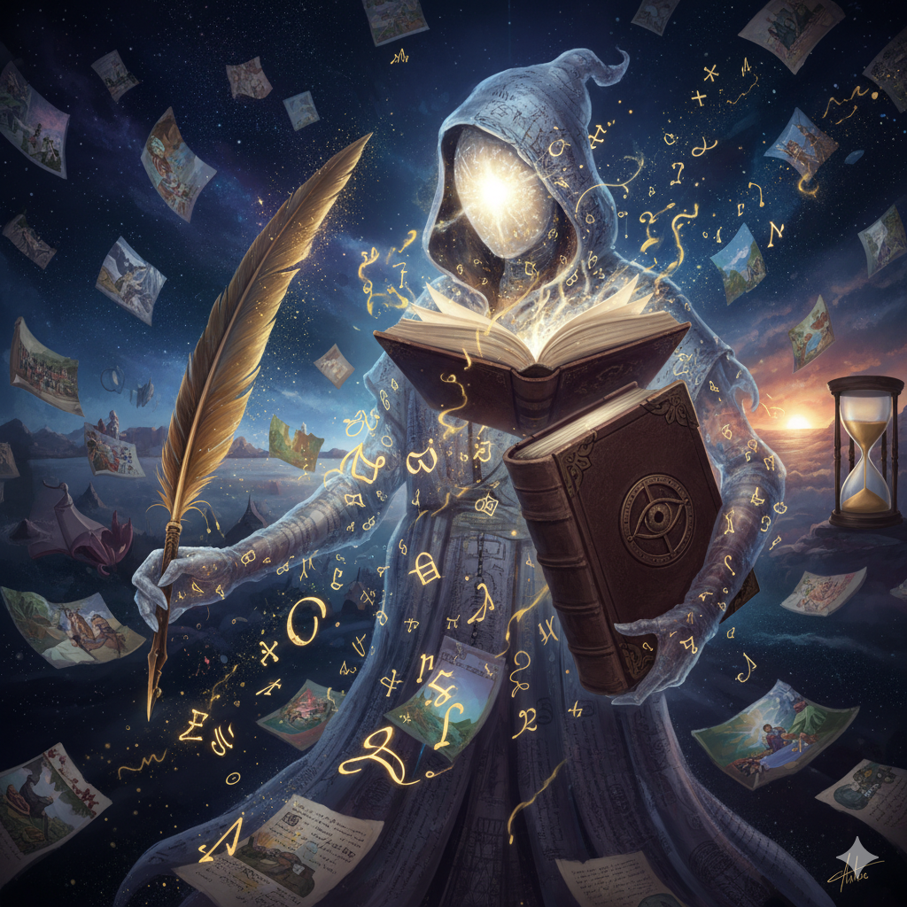 Avatar do personagem de IA The Narrator
