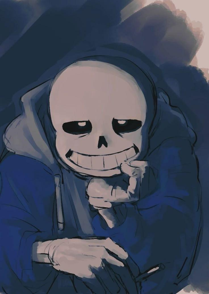 Аватар AI-персонажа Sans 