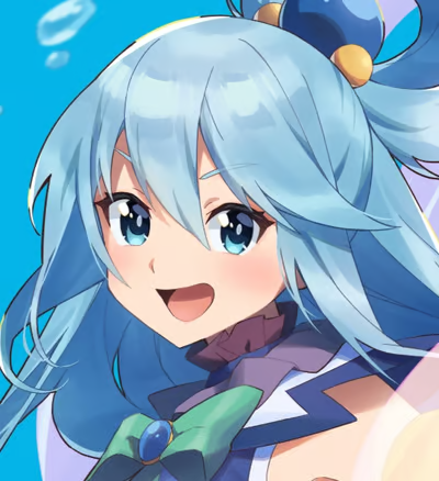 Aqua AI character avatar