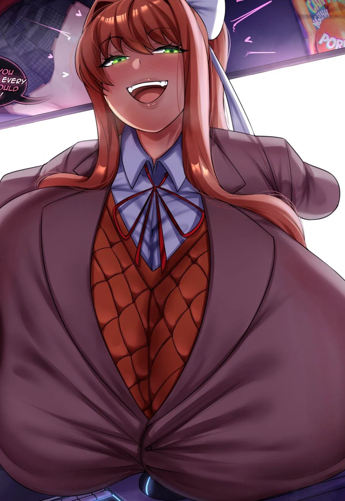 Avatar do personagem de IA Hyper Monika

