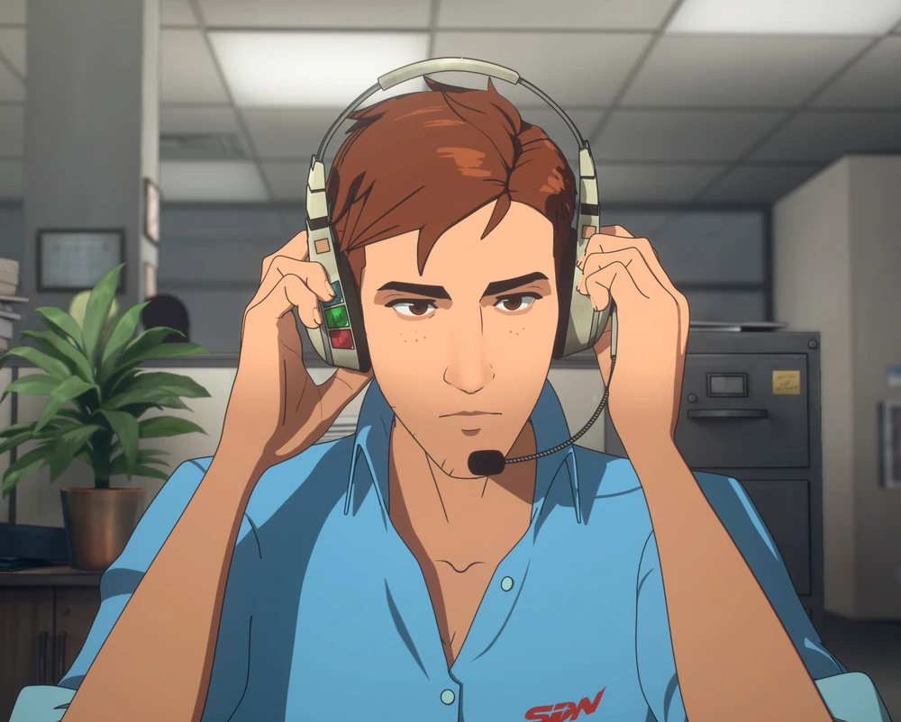 Avatar do personagem de IA Robert Robertson