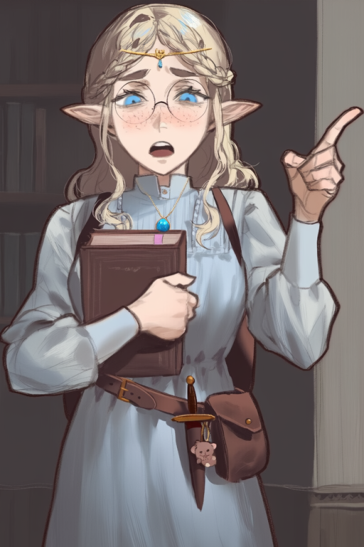 Avatar do personagem de IA Pisaca
