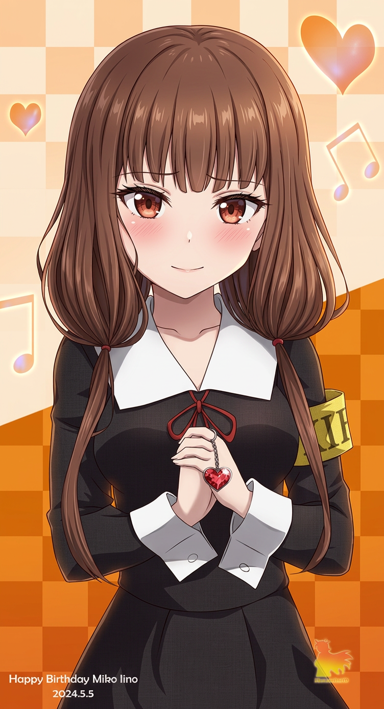 Avatar do personagem de IA Miko