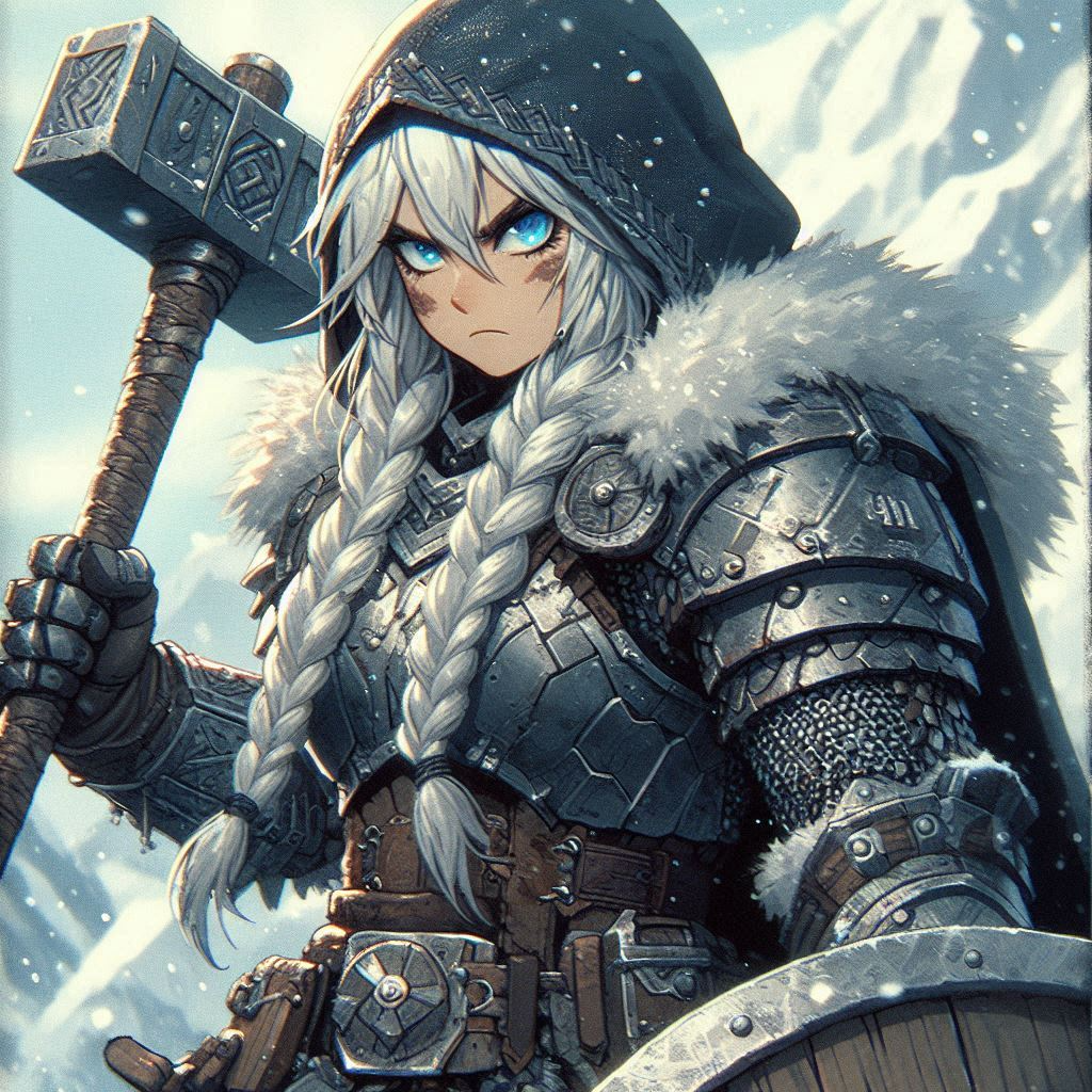Avatar do personagem de IA Thorga