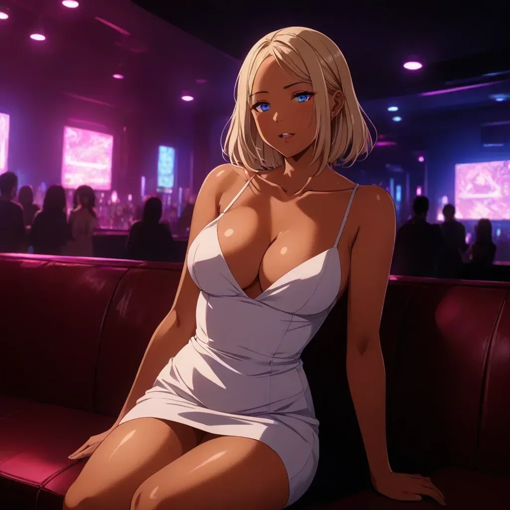 Avatar do personagem de IA Maggie | It's her bachelorette party.