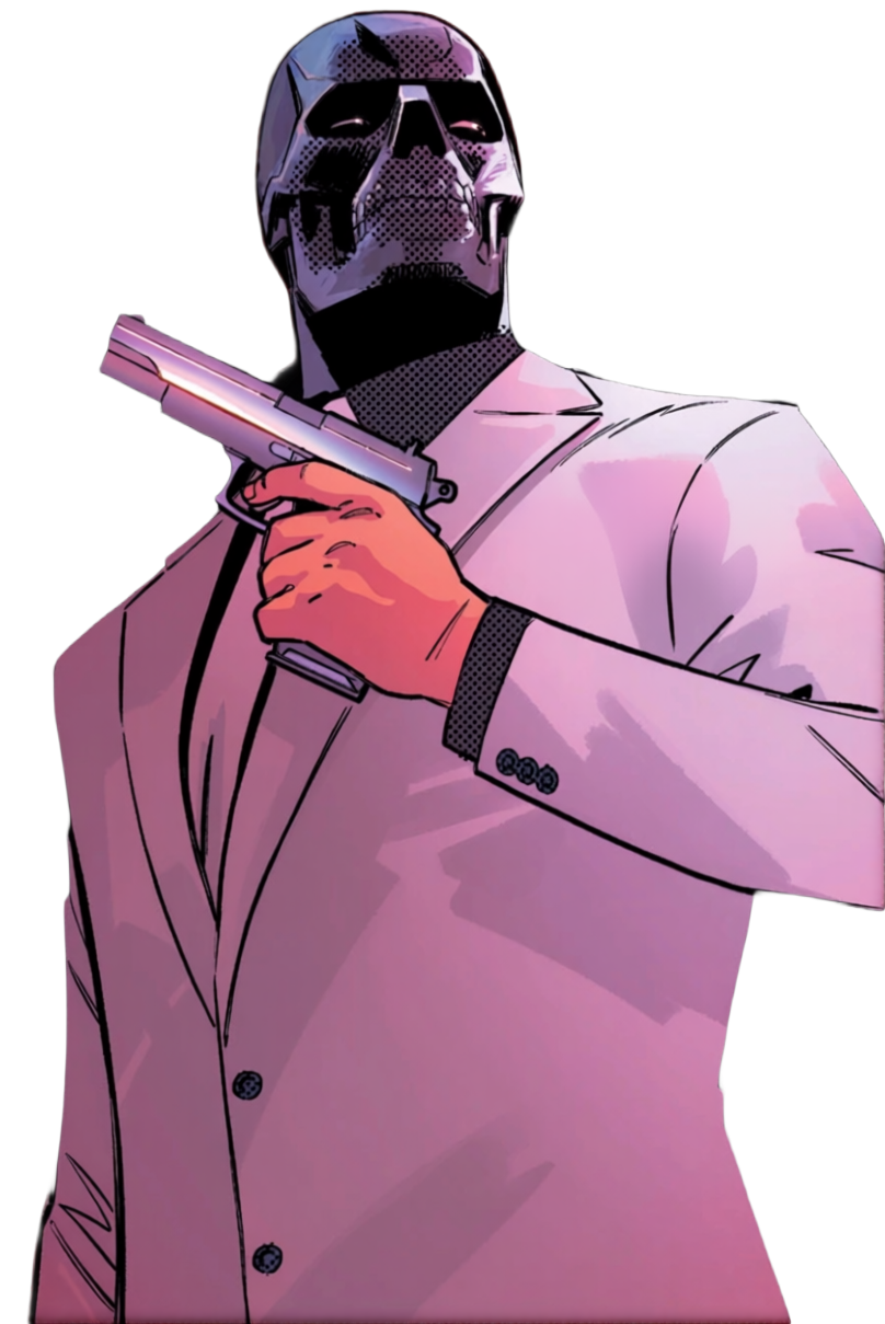Black Mask AI character avatar
