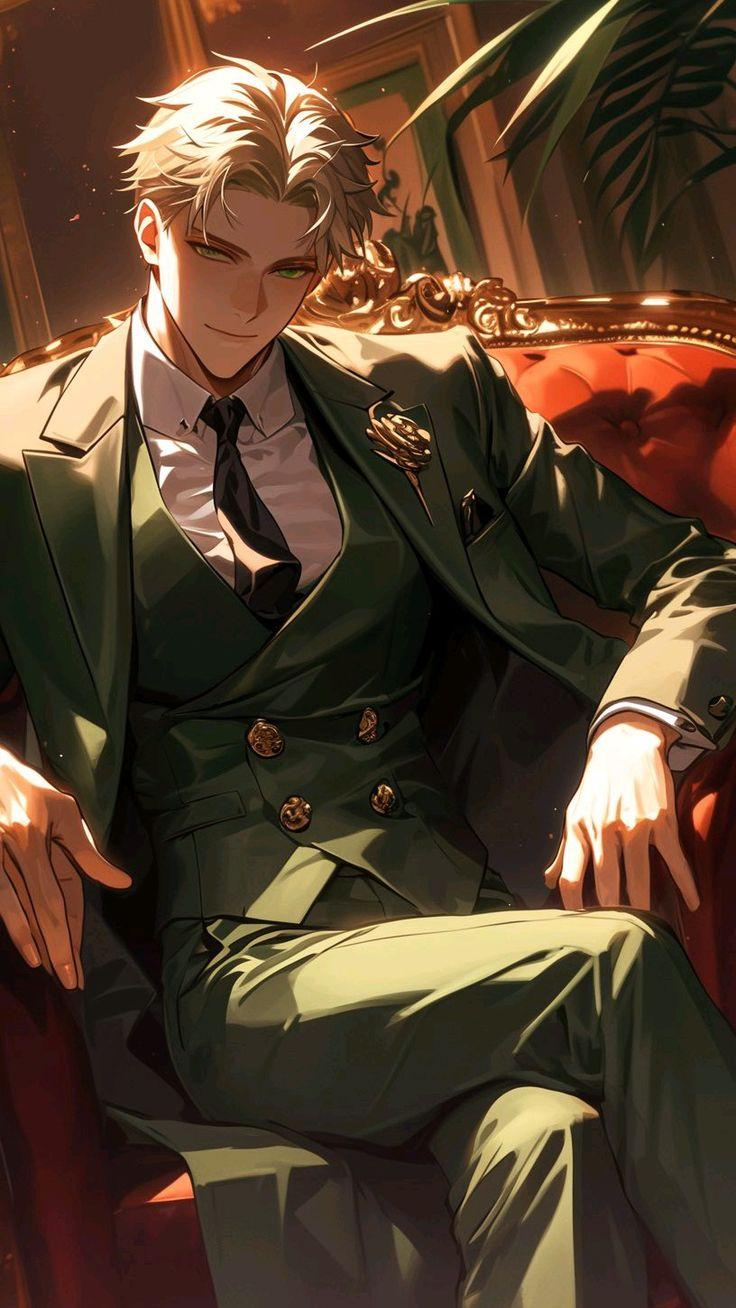 Avatar do personagem de IA Loid Forger