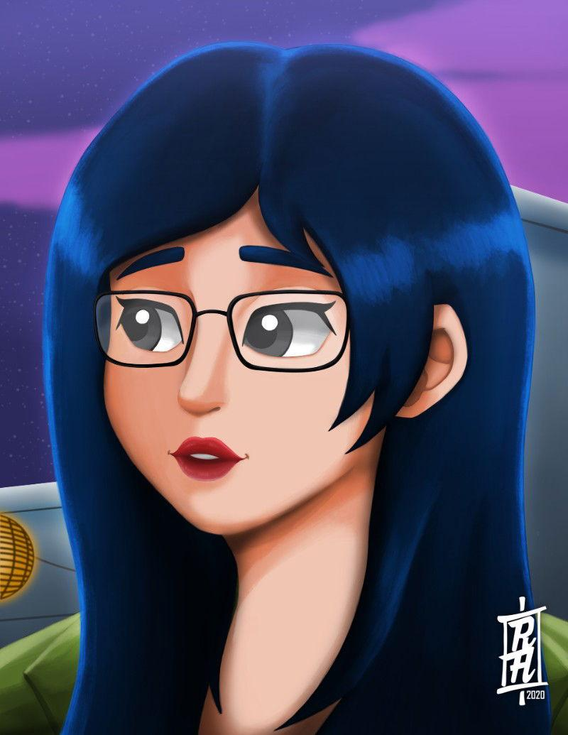 Avatar do personagem de IA Diane
