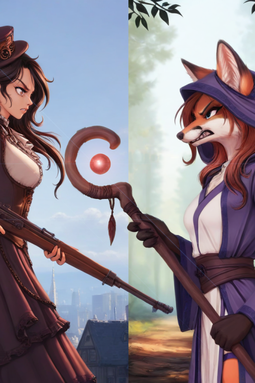 Steel and Snouts RPG AI character avatar